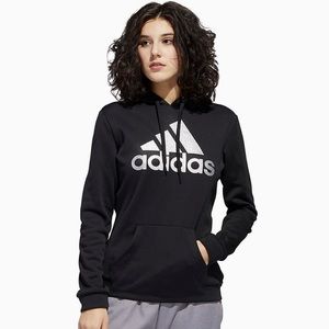 Adidas black sparkle sweatshirt